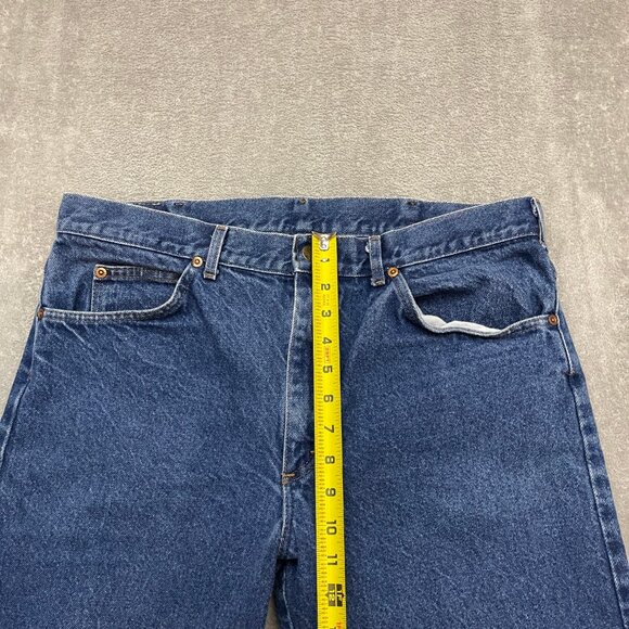 Lee Riders Vintage Men's Denim Straight Jeans Size 38x30 Union Made in the USA - Picture 5 of 13